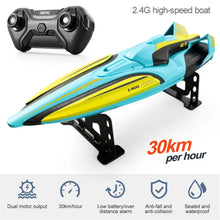 Load image into Gallery viewer, High-Speed-RC-Speedboat-Green