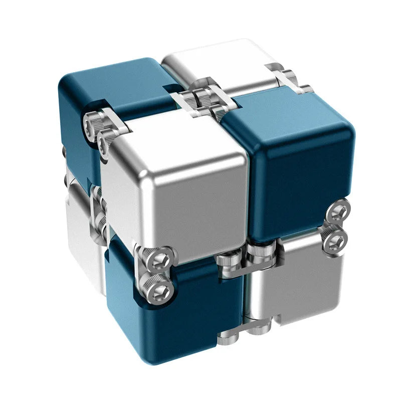 Infinity-Magic-Cube-Puzzle-Blue-And-Silver