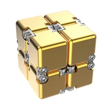 Load image into Gallery viewer, Infinity-Magic-Cube-Puzzle-Gold