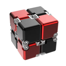 Load image into Gallery viewer, Infinity-Magic-Cube-Puzzle-Red-And-Black