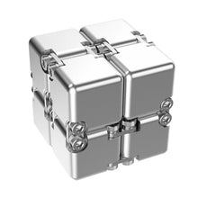 Load image into Gallery viewer, Infinity-Magic-Cube-Puzzle-Silver