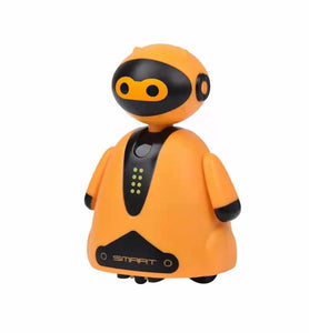 Line-Following-RoboPenguin-Drawing-Robot-Orange-Robot