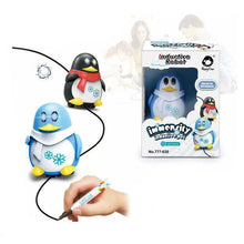 Load image into Gallery viewer, Line-Following-RoboPenguin-Drawing-Robot-Toy