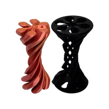 Load image into Gallery viewer, Spiral-Cone-Fidget-Toy-Amber-Spiral