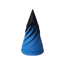 Load image into Gallery viewer, Spiral-Cone-Fidget-Toy-Azure-Twist