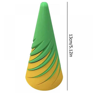 Spiral-Cone-Fidget-Toy-Emerald-Swirl