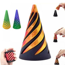 Load image into Gallery viewer, Spiral-Cone-Fidget-Toy