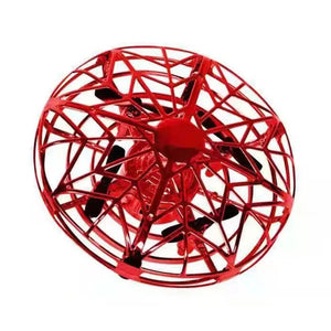 The-Flying-UFO-Drone-Red