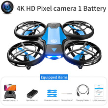 Load image into Gallery viewer, V8-Mini-Professional-RC-Drone-Blue